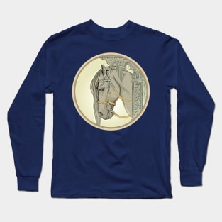 Decoration with horse head Long Sleeve T-Shirt